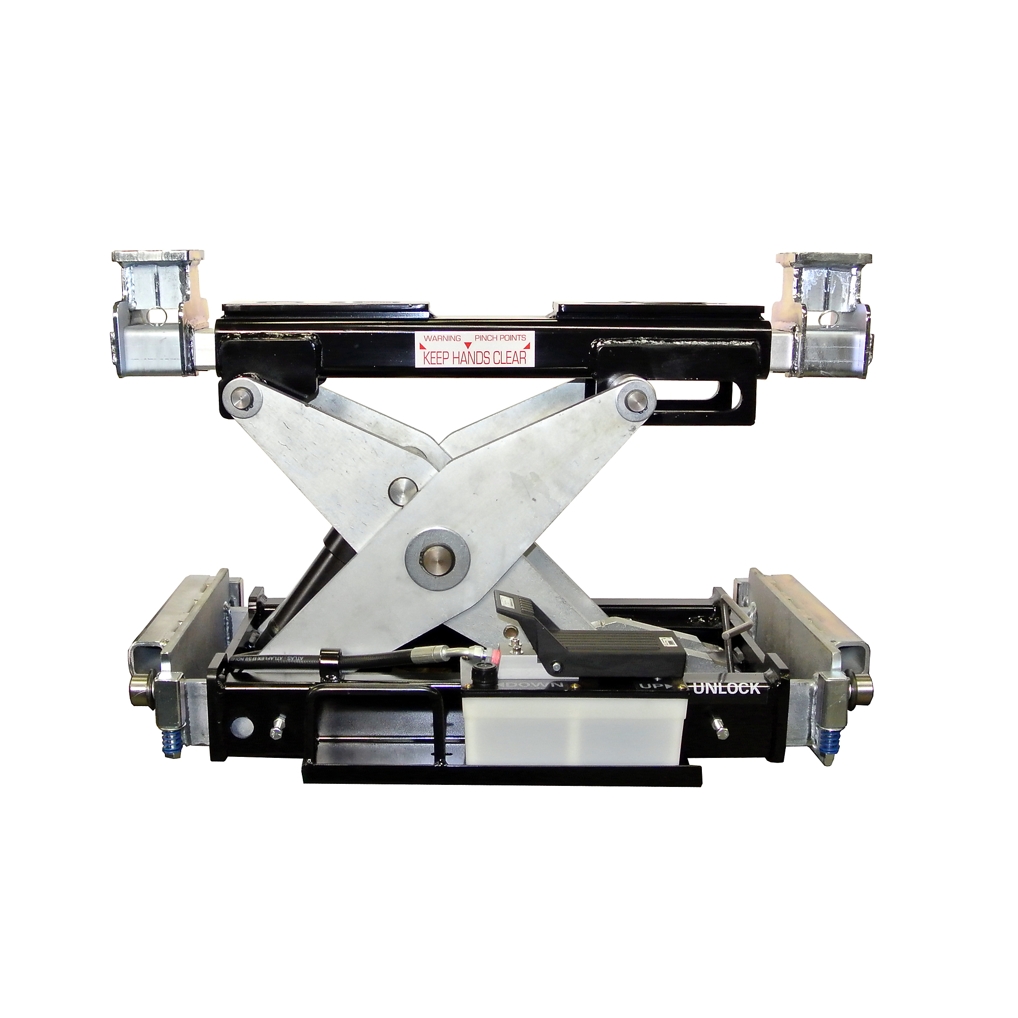 Scorpion Jacks Rolling Pit Jack - 15000 Lb. Capacity, 20in. Max Lift Height, 12in. Min Lift Height, Model# PJ15S